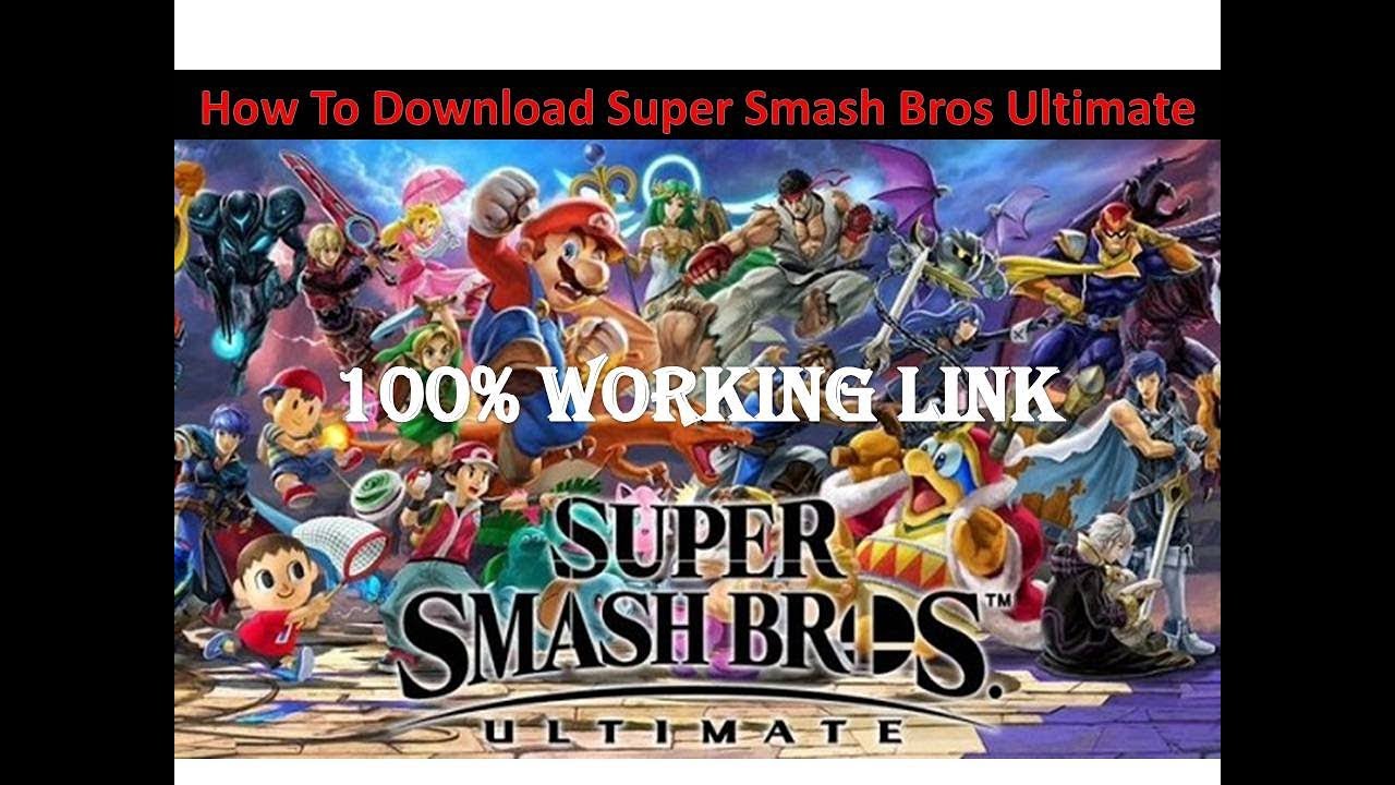 Download super smash bros. ultimate for mac